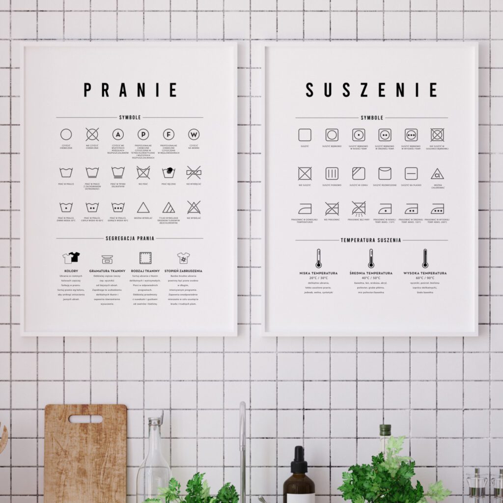 Pranie grafika do pralni washing print to a laundry room follygraph