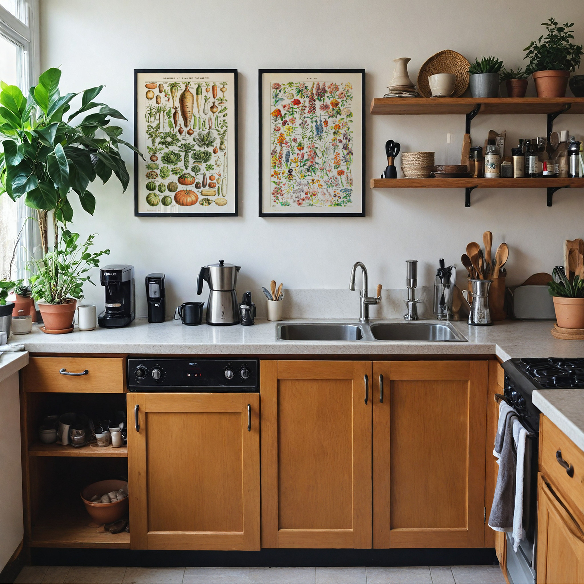 Follygraph poster, chart, infographic, kitchen print, yoga poster, stock market technical analysis, coffee guide, yoga asanas