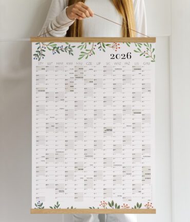 kalendarz scienny - planer scienny - follygraph - 2025 2026 2027 20282029 2030