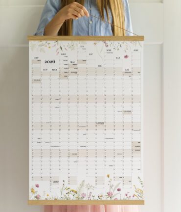 kalendarz scienny - planer scienny - follygraph - 2025 2026 2027 20282029 2030