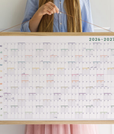 kalendarz scienny - szkolny planer scienny - follygraph - 2026 2027 20282029 2030