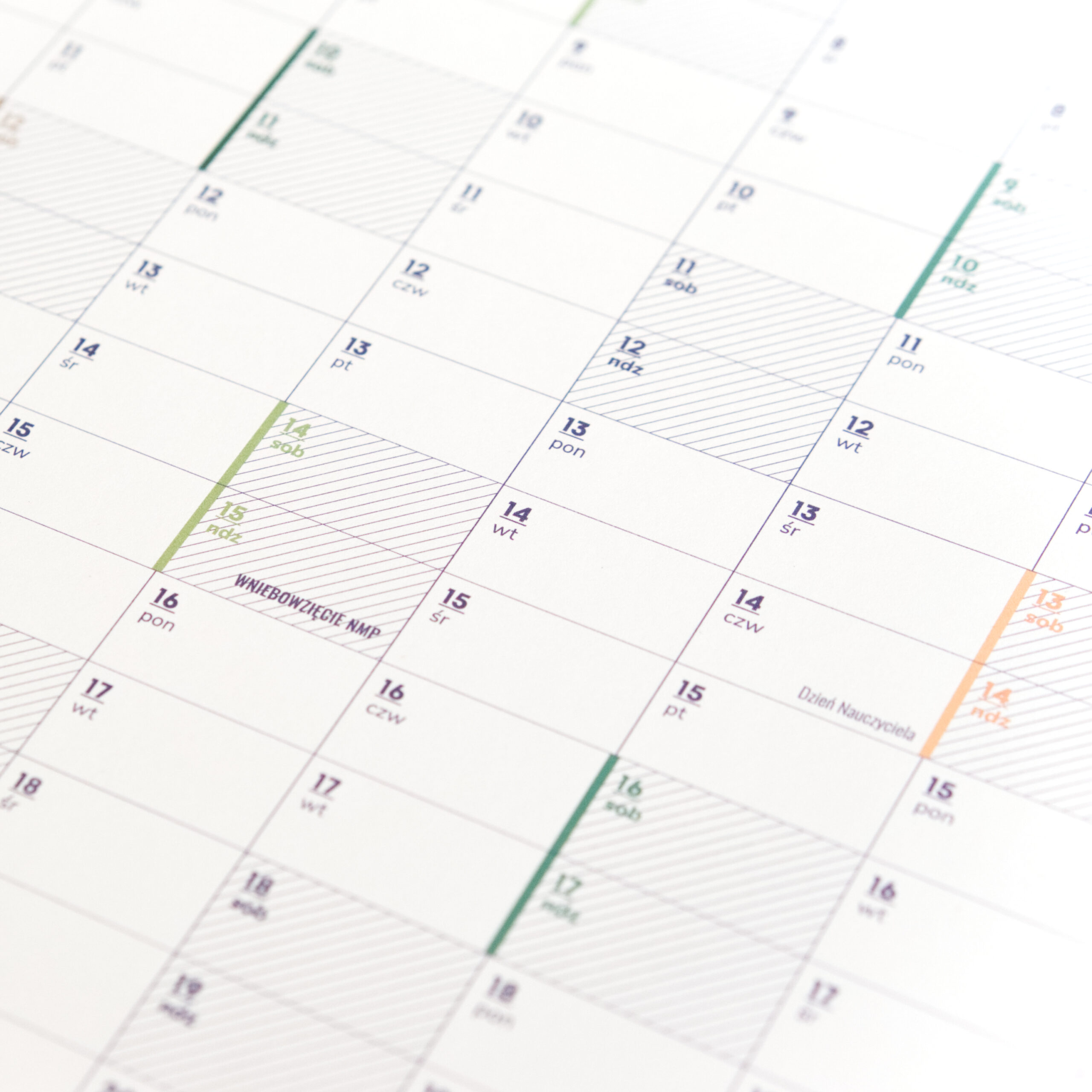 Planer ścienny - obrazek 6
