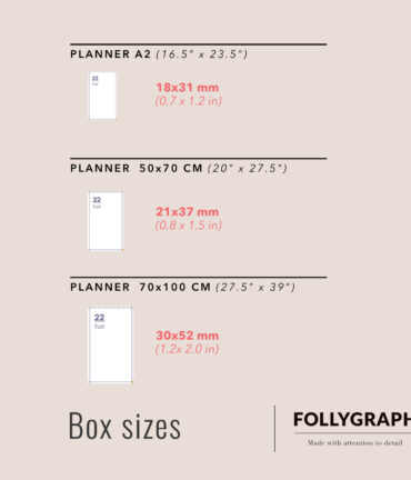 kalendarz scienny - szkolny planer scienny - follygraph - 2026 2027 20282029 2030