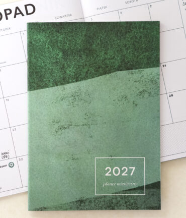 Planer miesieczny A5 Follygraph 2027 2028 2026