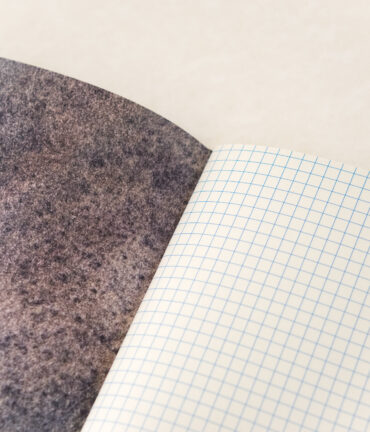 art notebook sketchbook planner A5 cream pages Follygraph dots lines checked